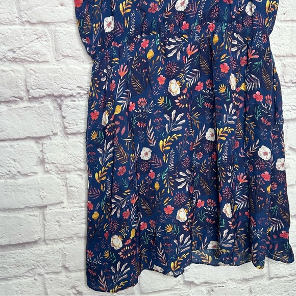 Caballero Floral Navy Mini Dress - Picture 11 of 16